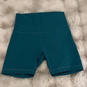 Lulu Lemon Fast and Free Biker Shorts 6 inch